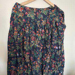 Vintage Floral Skirt